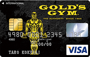 GOLD'S GYM VISAカード