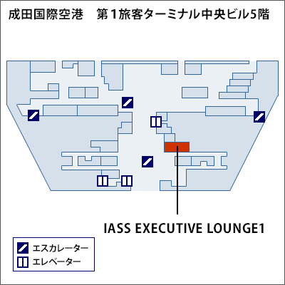 IASS EXECUTIVE LOUNGE 1 地図