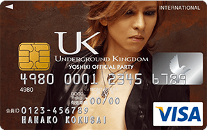 UNDERGROUND KINGDOM VISAカード
